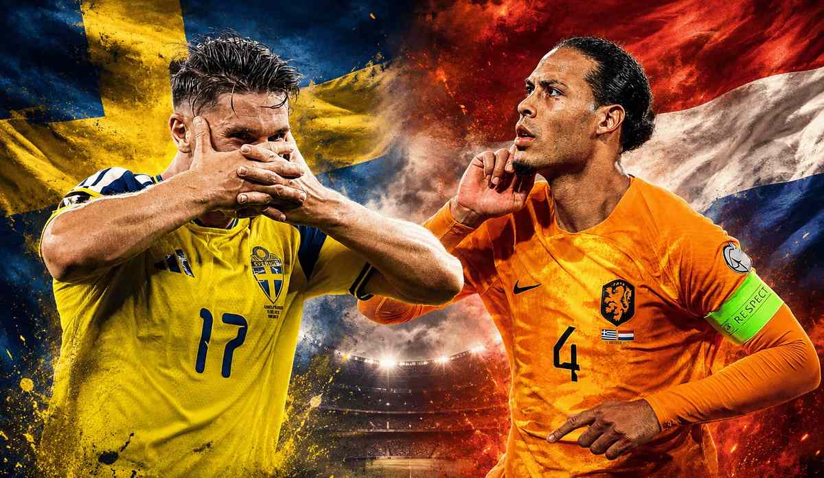 Soi Kèo Hà Lan Vs Thụy Điển 00h00 Ngày 21/06 - Bảng F World Cup 2026 1 Đội tuyển Thuỵ Điển thắng đậm trong khi Hà Lan chỉ hoà ở lượt đầu