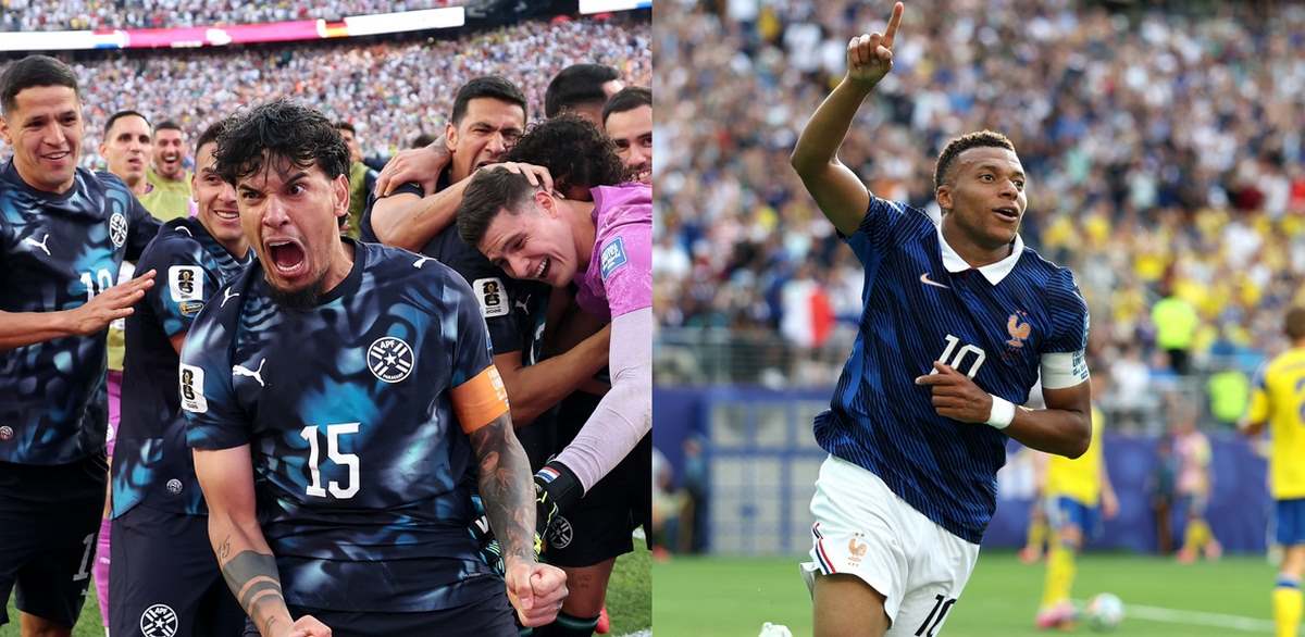 Soi Kèo Paraguay Vs Pháp 04h00 Ngày 05/07 - Vòng 1/8 World Cup 2026 1 Pháp và Paraguay vượt qua vòng 1/18 theo những cách khác nhau